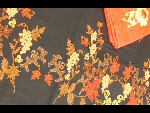 BATIK BUNGA CANTIK – Sridevi Cap Printing Tulis – Model Seragam Kantor Online Murah [HD]