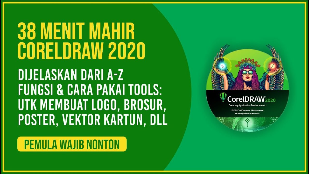 Belajar Coreldraw | tutorial corel draw 2020 bahasa indonesia