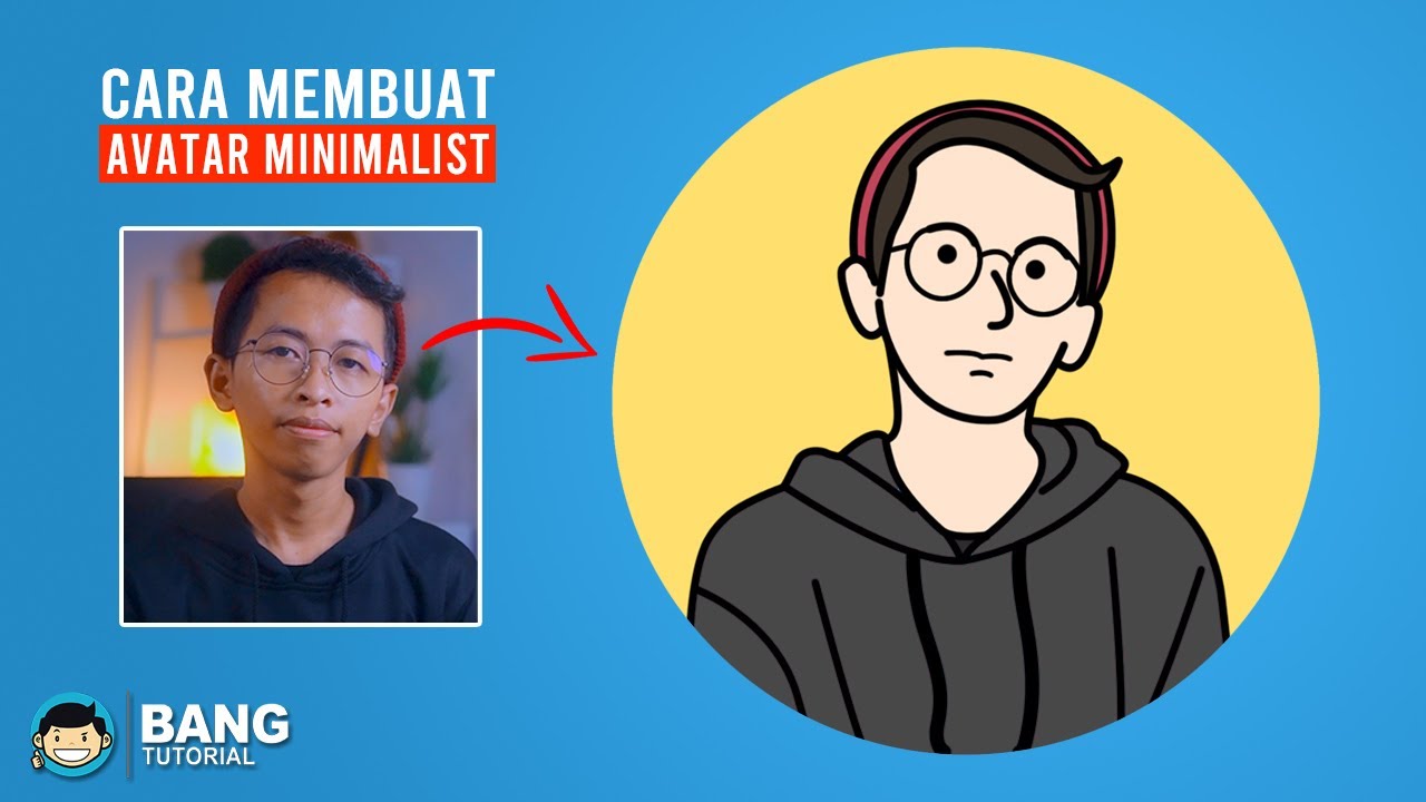 Cara Membuat Avatar Minimalis di Android | TUTORIAL DESAIN TAK TERBATAS #3