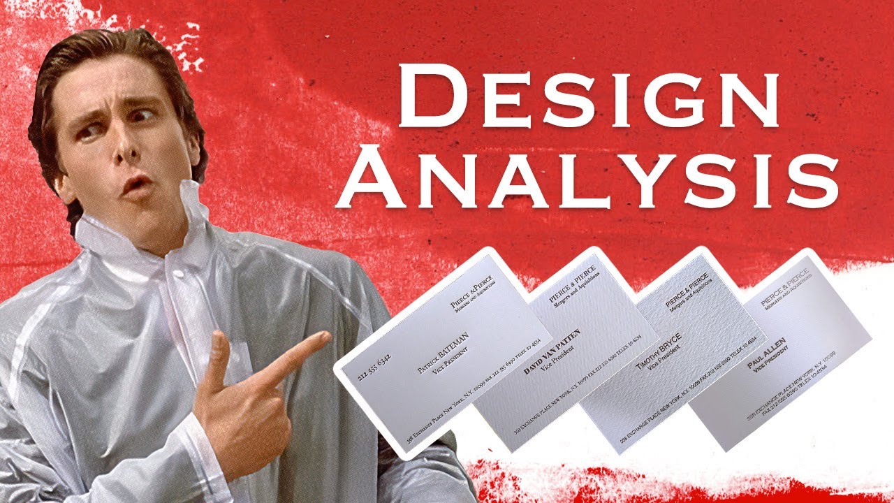 Kritik Desain: Kartu nama dari American Psycho