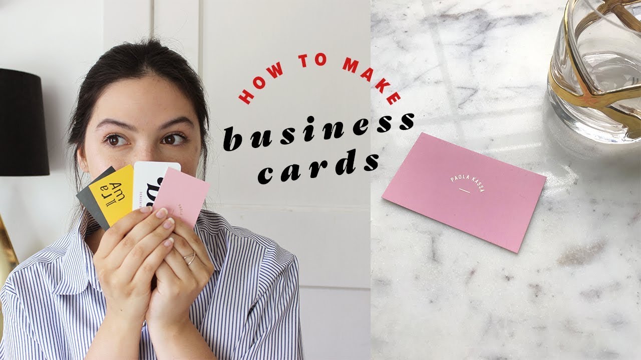 Mendesain Kartu Nama | Paola Kassa