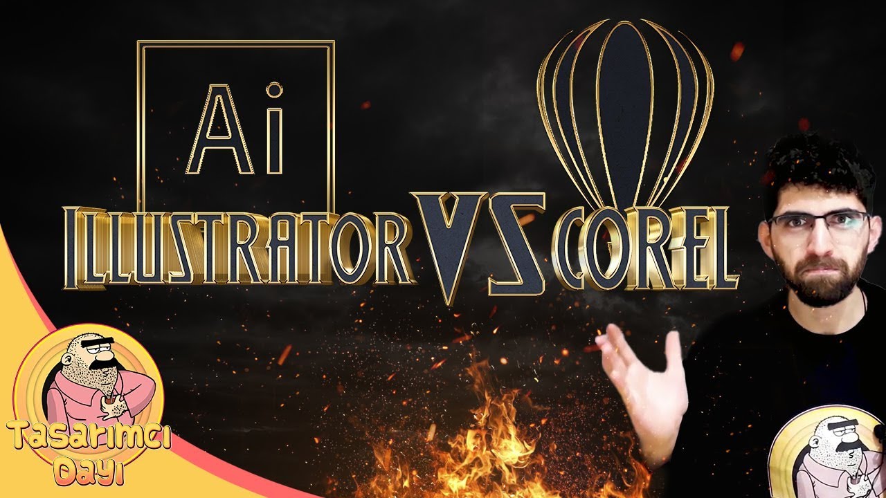 ADOBE ILLUSTRATOR VS COREL DRAW HANGİSİ DAHA Yİ? (ilustrator mü corel mi, ilustrator vs corel)