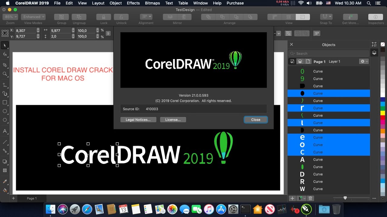 Cara Install Corel Draw Full Crack Di Mac OS