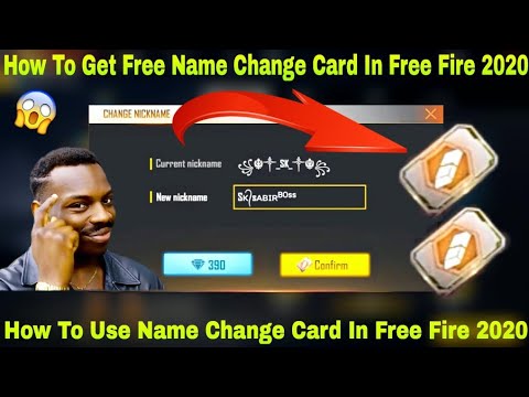 Kartu Ganti Nama Free Fire | Cara Menggunakan Kartu Ganti Nama Di Free Fire | Cara Mendapatkan Kartu Ganti Nama