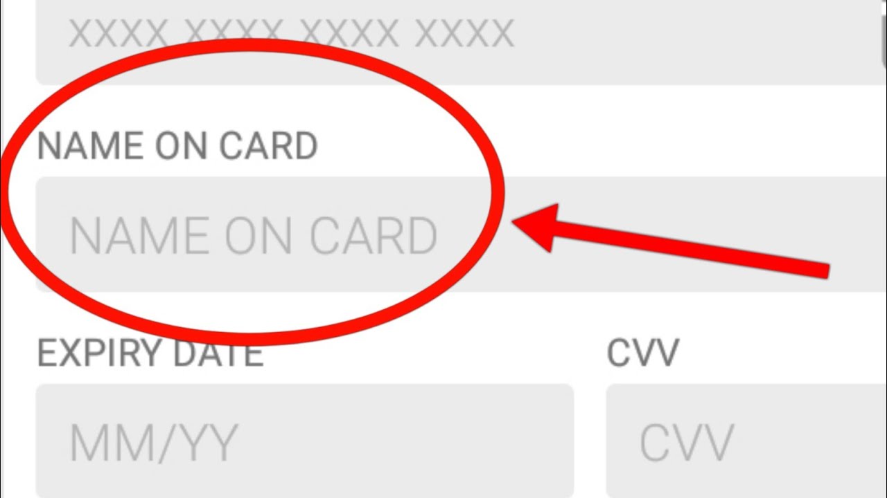 Nama Di Kartu Ka Matlab Kya Hota Hai | Arti Nama Pada Kartu Debit Kartu