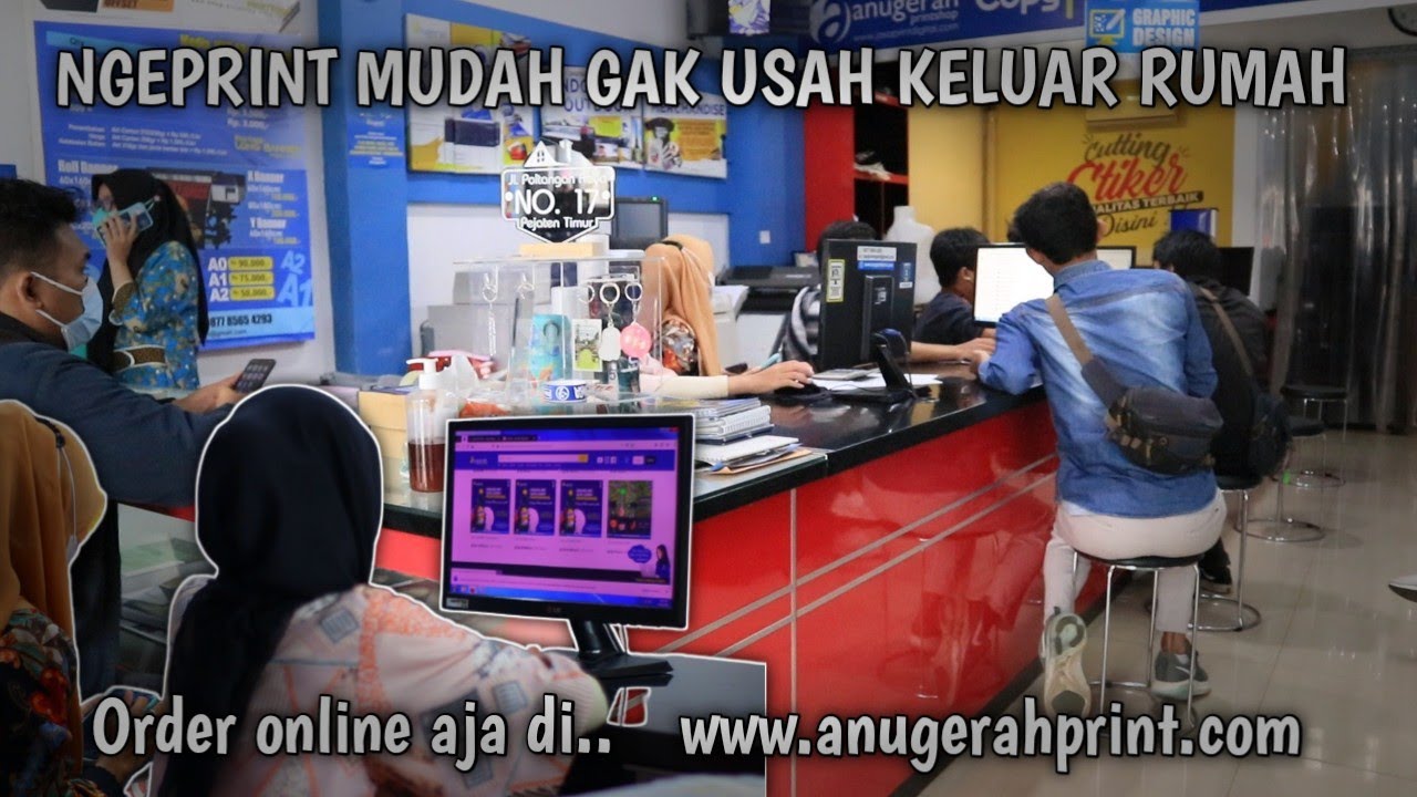 SANGAT MUDAH NGEPRINT DI ANUGERAH PRINTSHOP | CETAK ONLINE DIGITAL