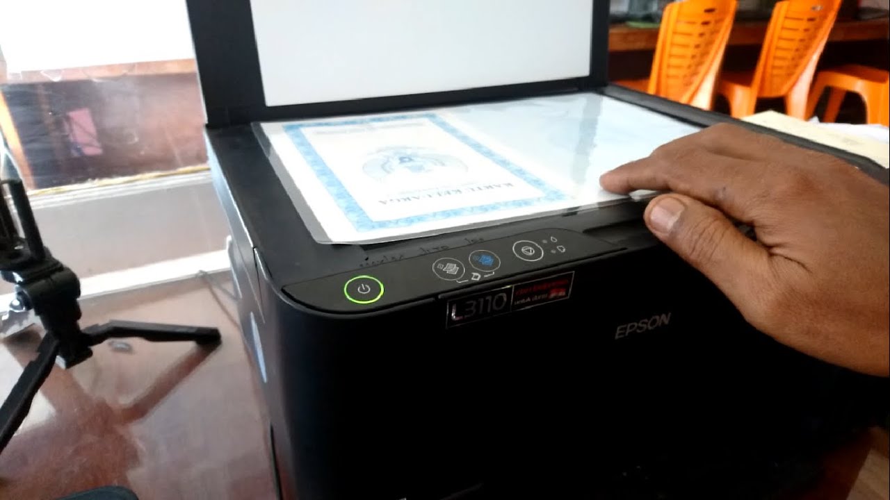 Tutorial Cara Scan Dokumen Dengan Printer Epson L3110