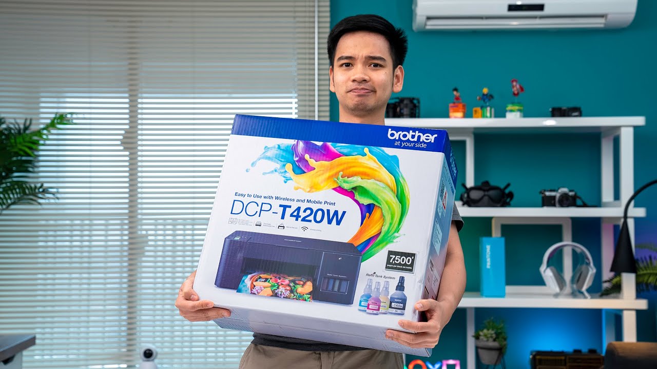 UNBOXING PRINTER BARUU!