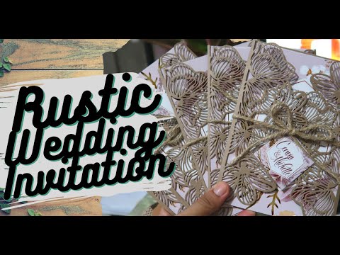 UNDANGAN PERNIKAHAN RUSTIC