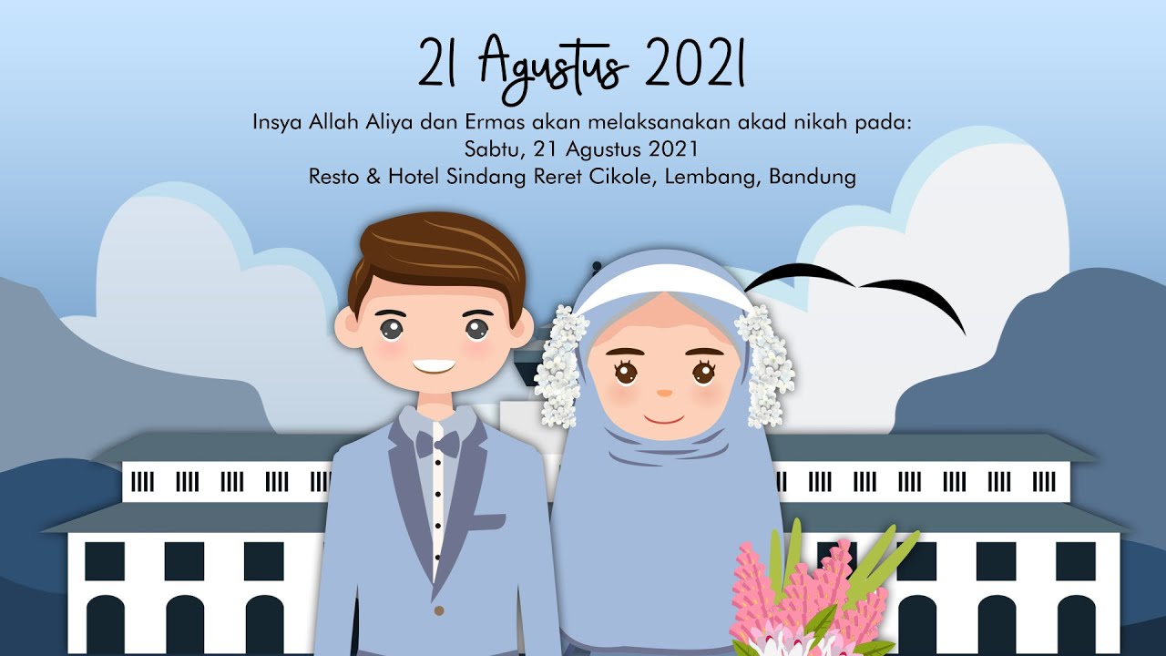 VIDEO UNDANGAN PERNIKAHAN ALIYA & ERMAS | CERITA CINTA – STORYLINE UNDANGAN PERNIKAHAN SYARI 59