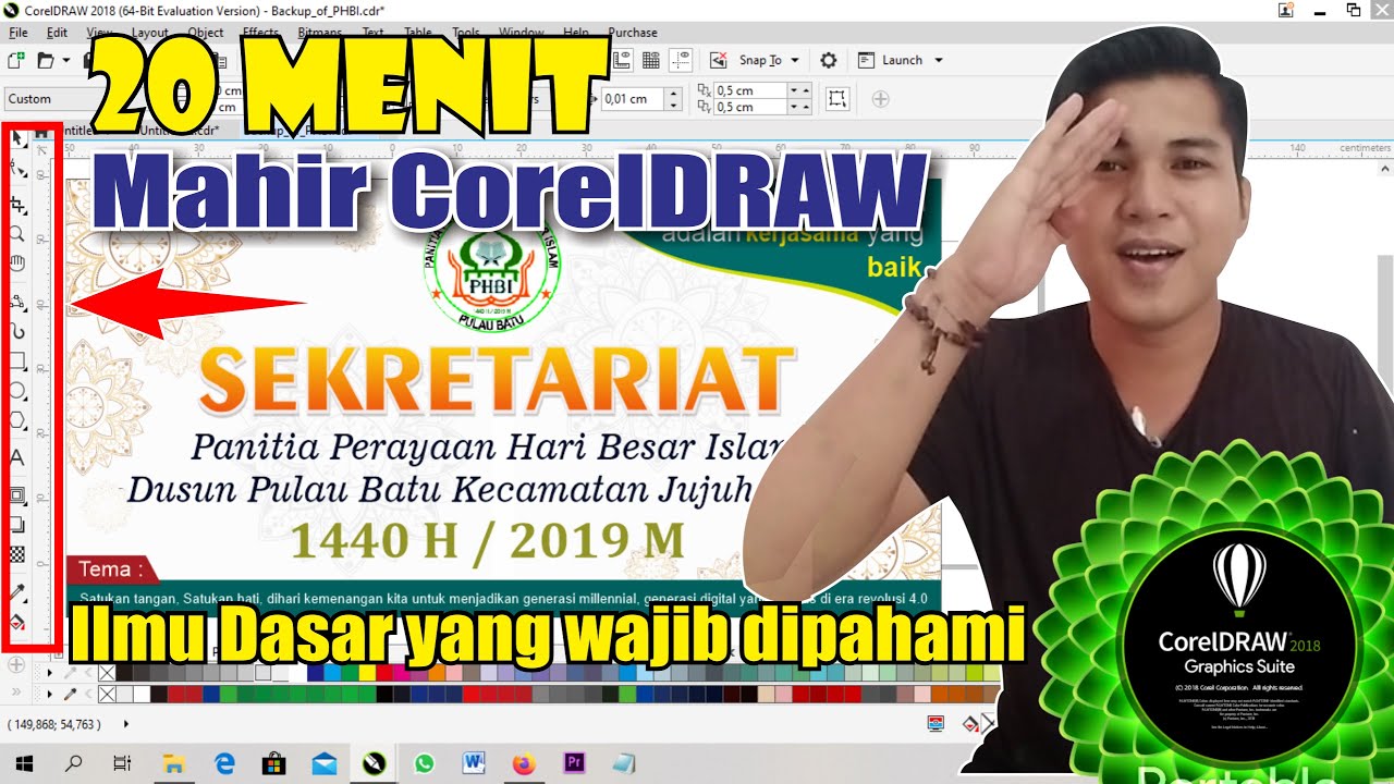 tutorial belajar corel draw untuk pemula