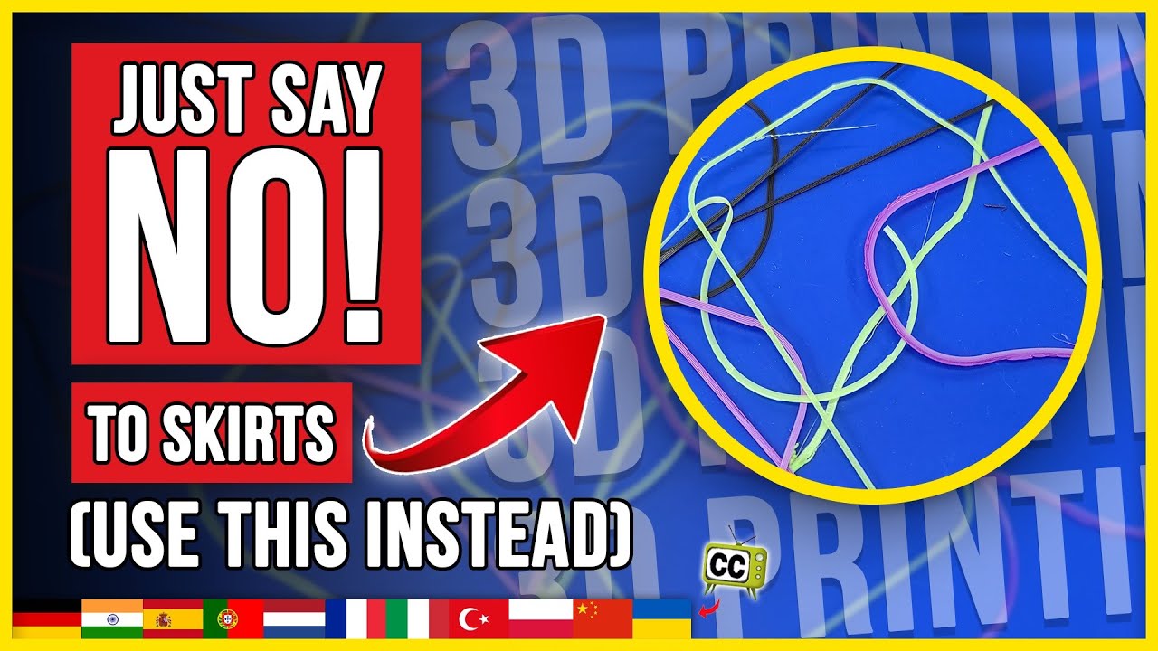 Berhenti Menggunakan Rok pada Cetakan 3D Anda!