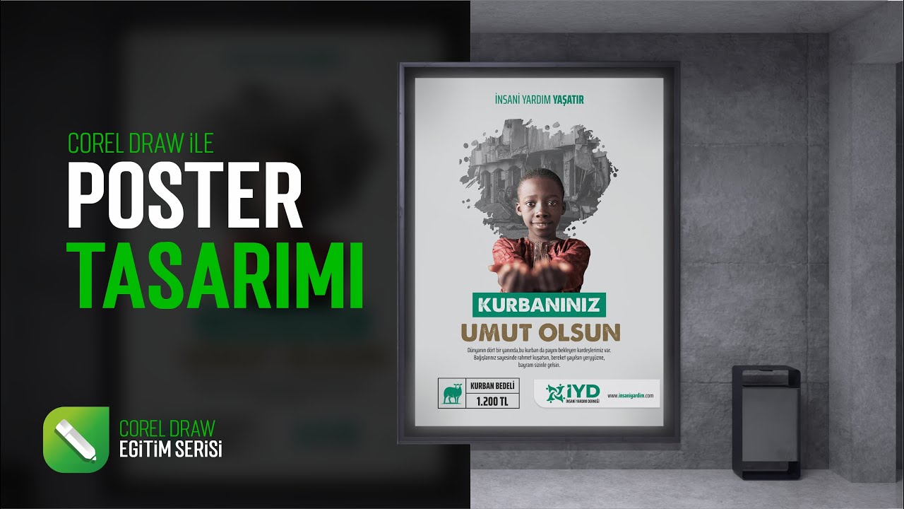 Corel Draw Dersleri Poster Tasarmı