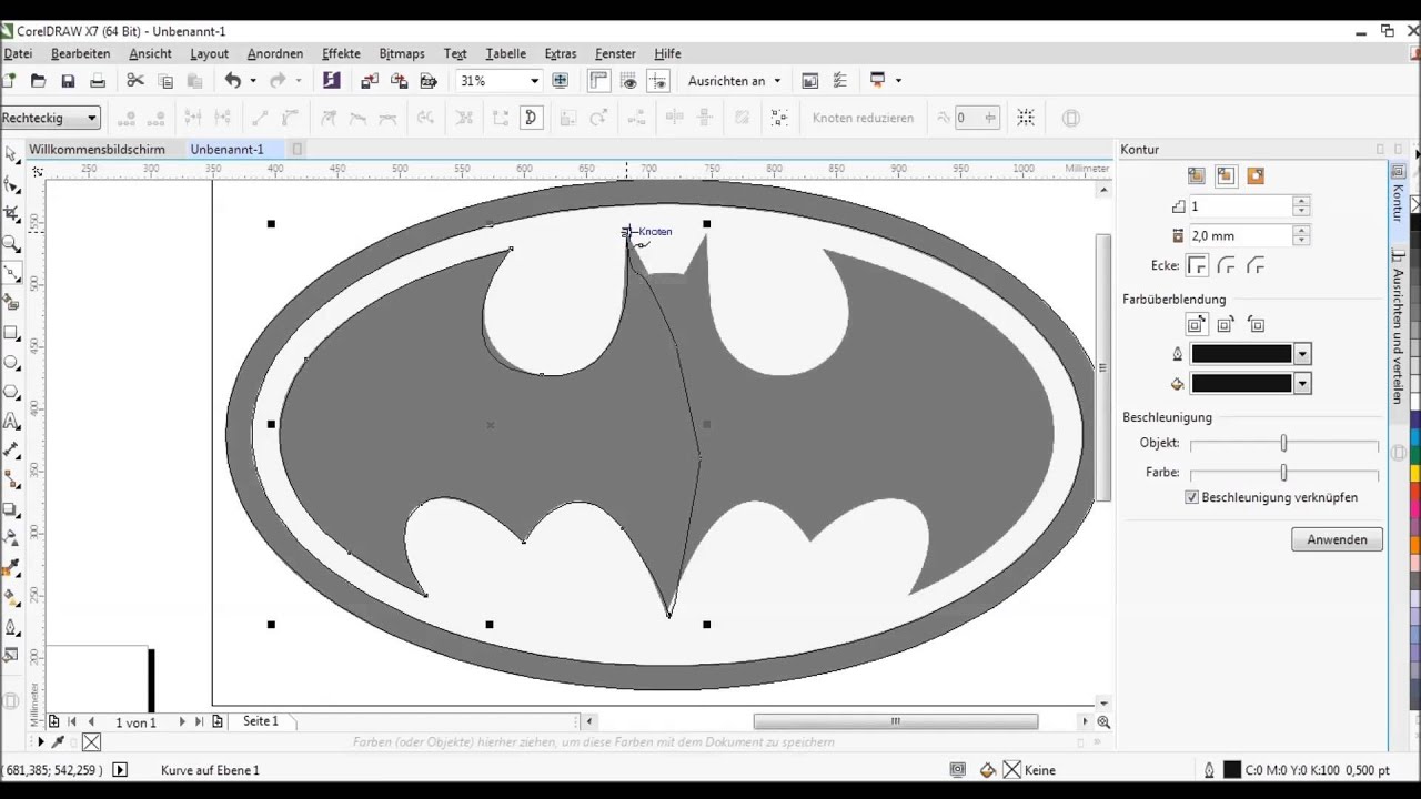 CorelDraw Kevin – EP02 – Einfaches Vektorisieren