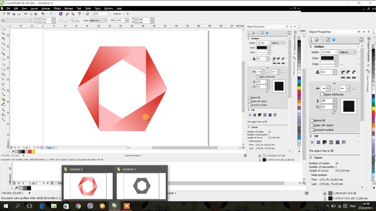 CorelDraw ок 1: едение аване а ого