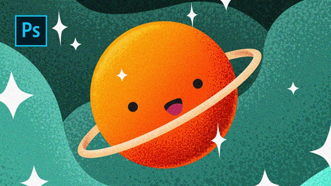 Membuat Desain Flat Noise di Photoshop – Photoshop Tutorial Indonesia