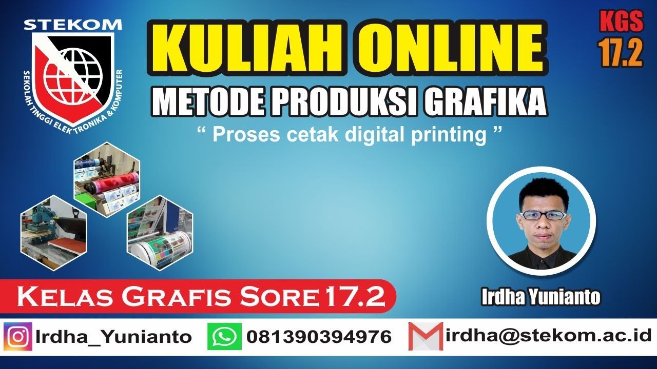 Mengenal Percetakan Digital. Kuliah Online STEKOM semarang