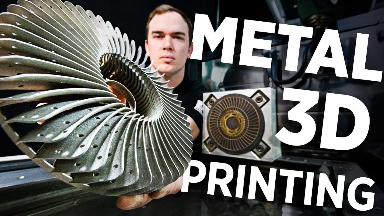 Metal 3D Mencetak Bagian Turbin 48 Blade dari Stainless 316L