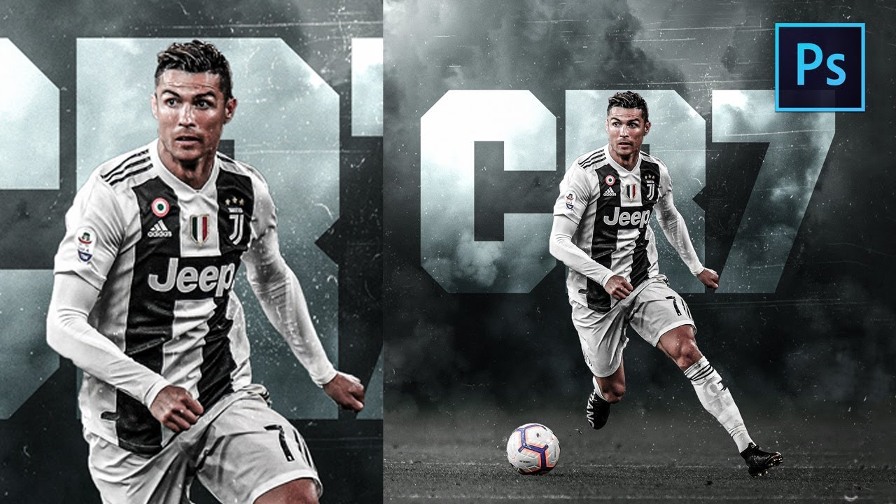 [ Photoshop Manipulation ] Desain Poster Sepak Bola Profesional – TUTORIAL PENGEDITAN OLAHRAGA