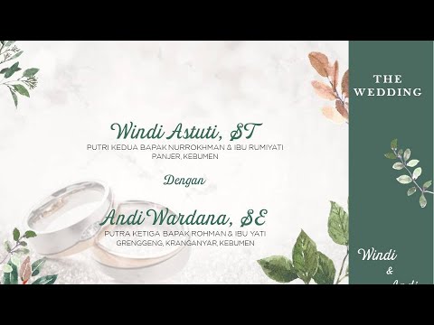 Templat undangan digital Pernikahan gratis | Undangan Pernikahan Gratis | Template Powerpoint Part10