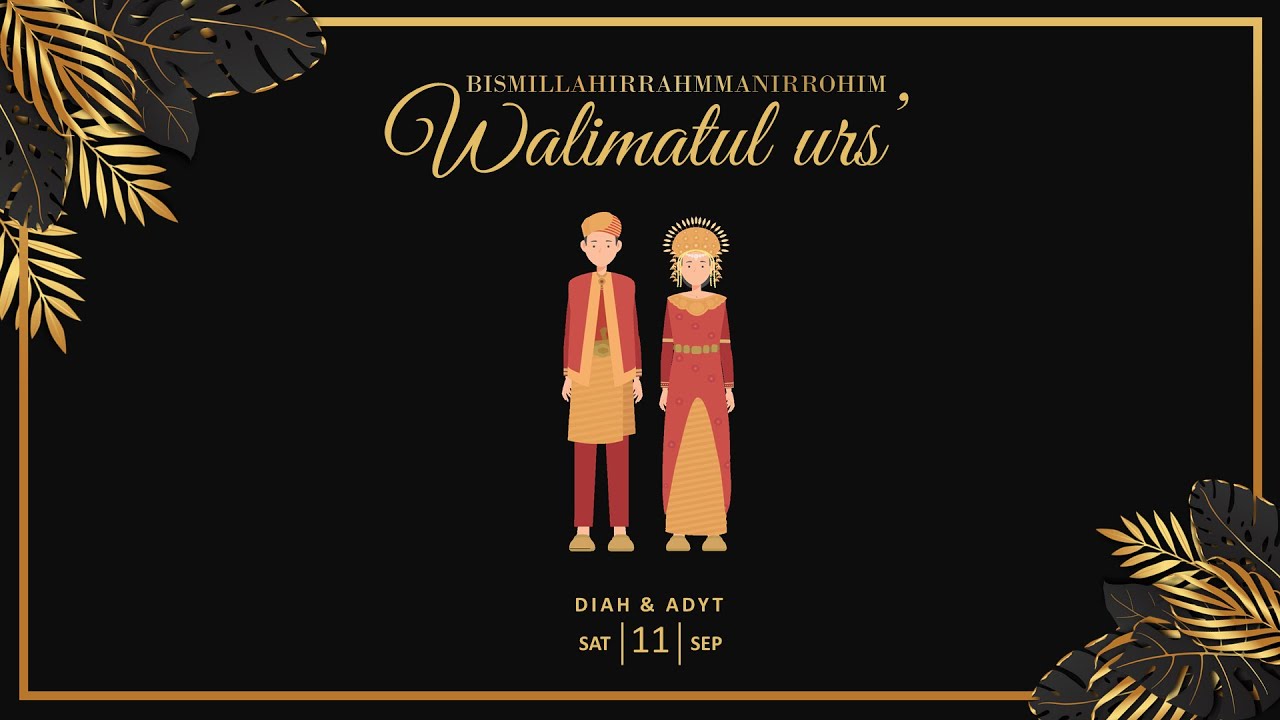 Undangan Pernikahan Diah & Adyt