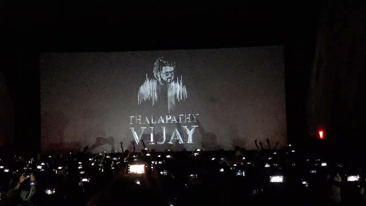 beast name card #fdfs #beastfdfs #beastreview fans theatre reaction thalapathy Vijay #royalcinemas