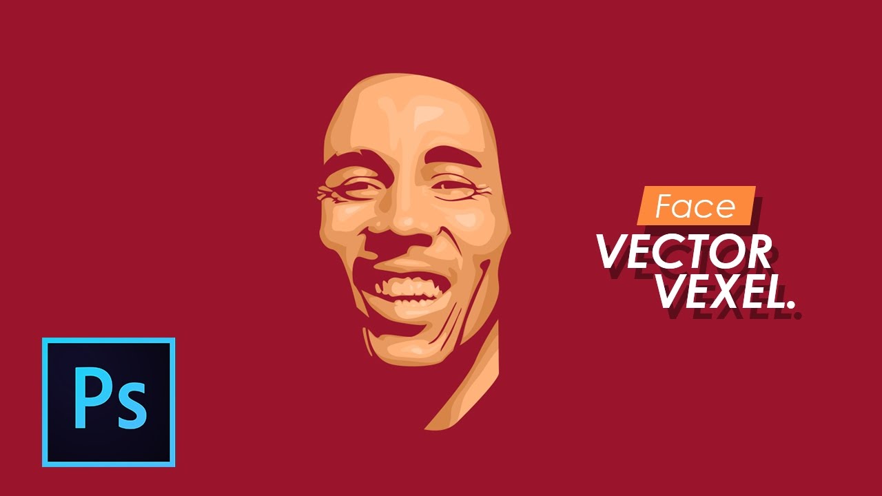 Cara mendesain simple vector vexel – Tutorial photoshop bahasa indonesia
