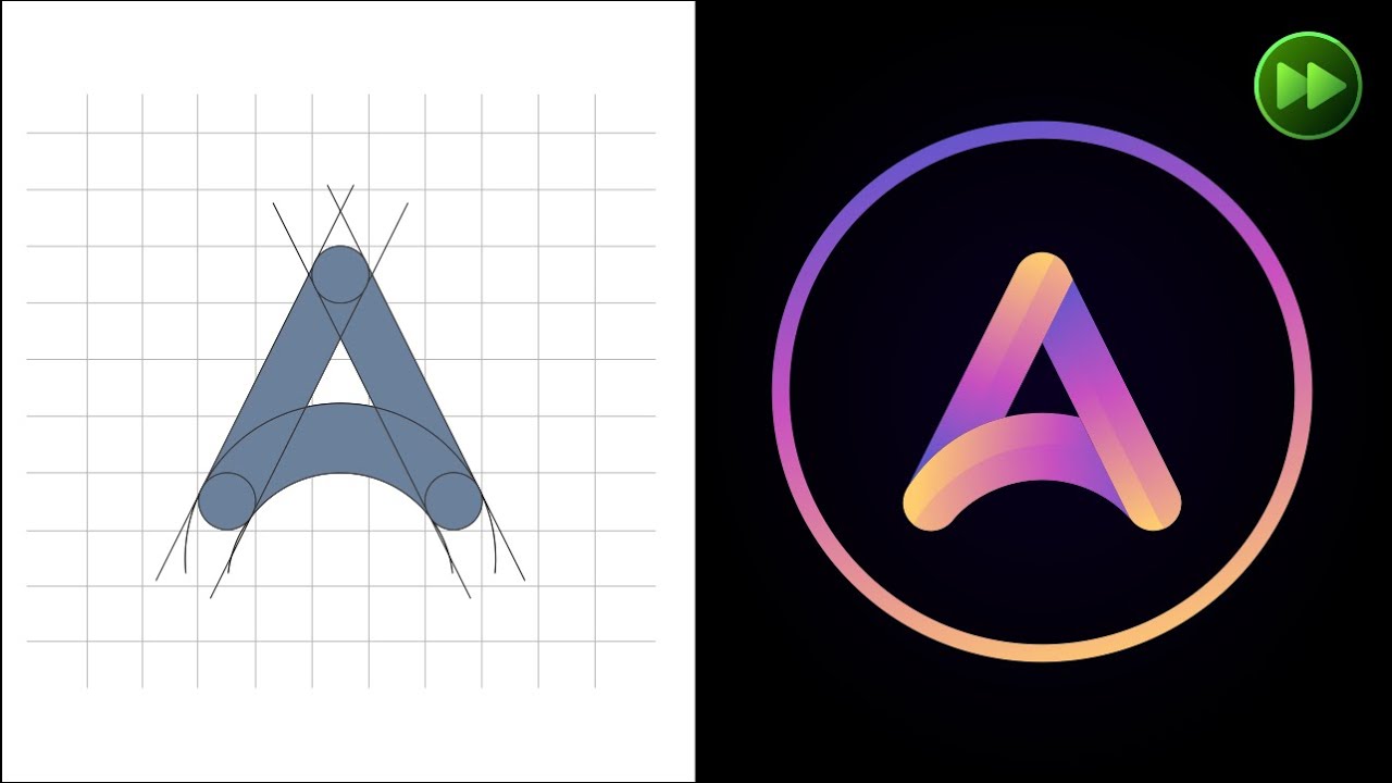 Como criar uma LOGO com GRID – Corel Draw