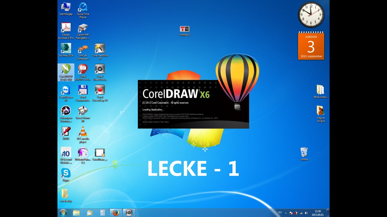 CorelDraw használata egyszeruen és gyorsan