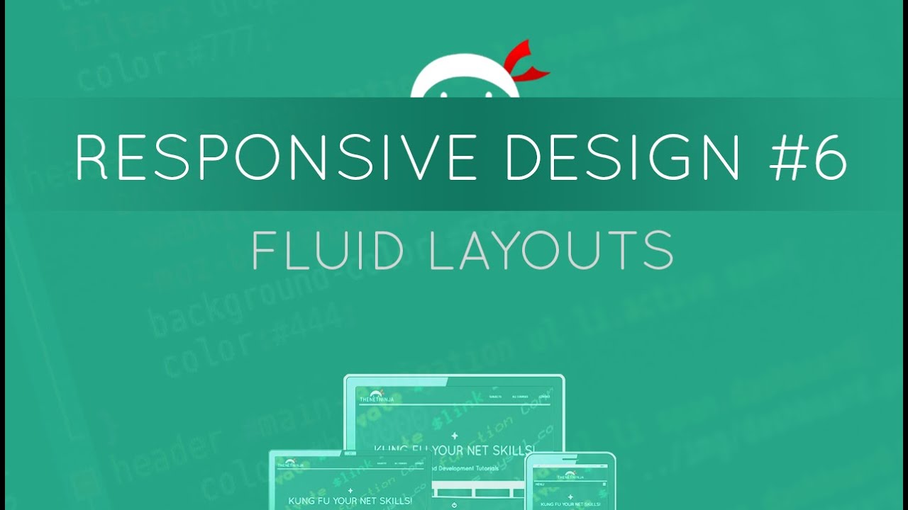 Tutorial Desain Web Responsif #6 ​​- Tata Letak Fluid