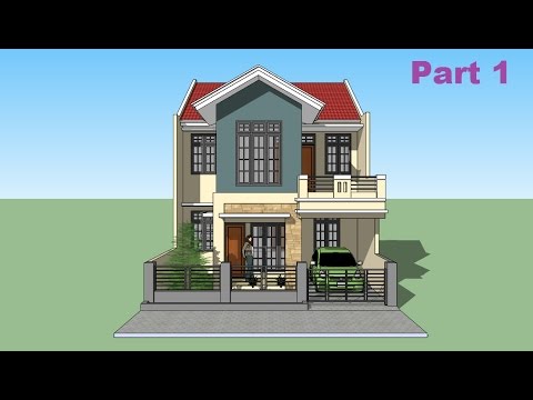 Tutorial sketsa desain rumah Bagian 1