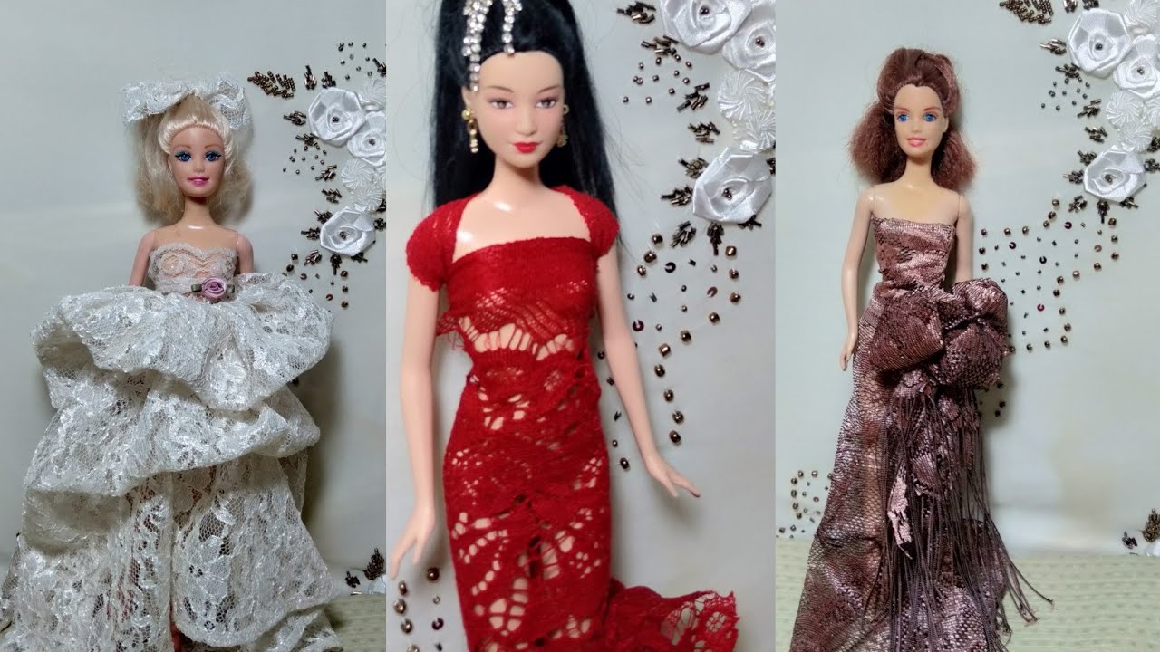 Undangan pernikahan boneka Barbie Princess Dress up unik dari Dress