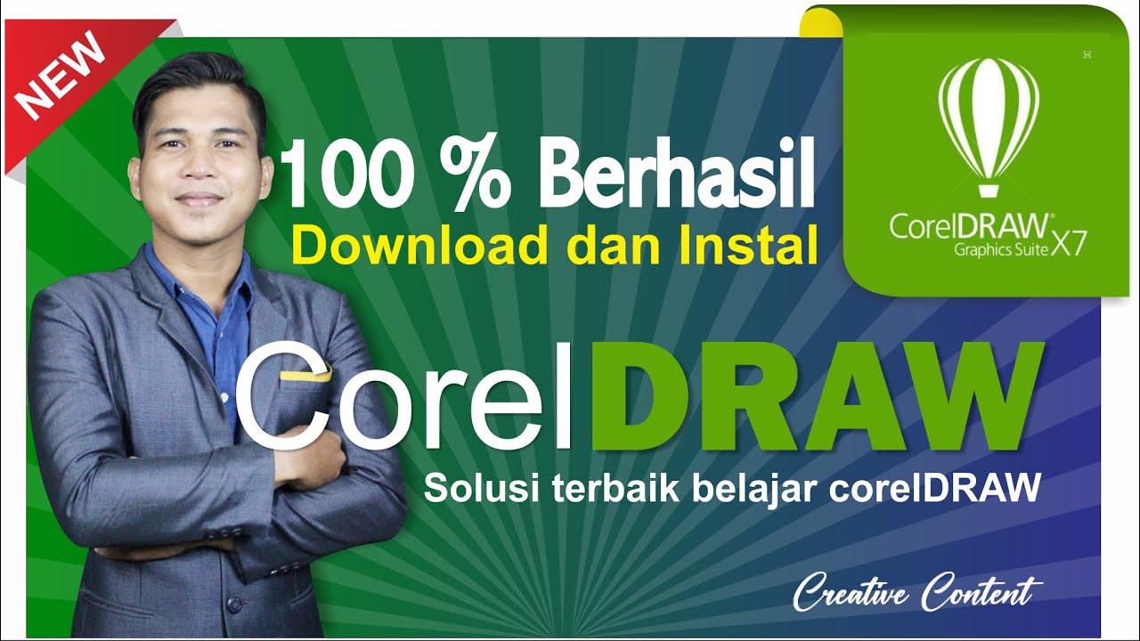 cara Install dan d0wnl0ad corel draw dengan mudah 2022 | tutorial coreldraw x7