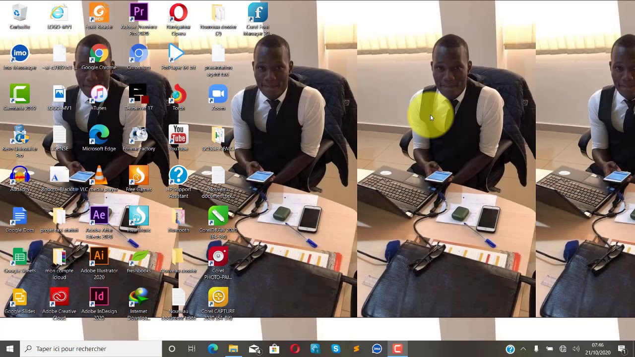 debut sur corel draw