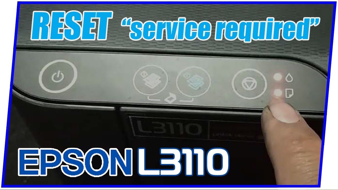Cara Reset Printer Epson L3110 Lampu Berkedip Bersamaan
