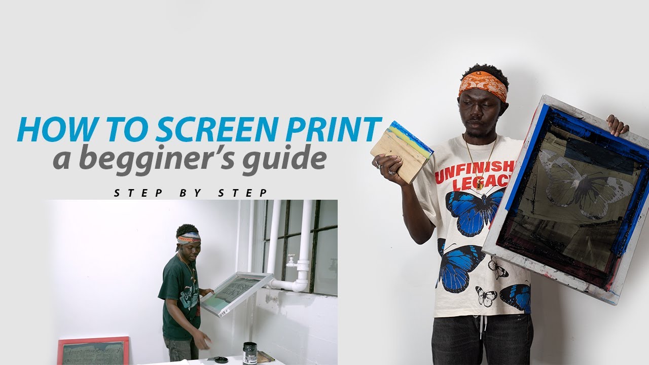 Cara Screen Print untuk Pemula
