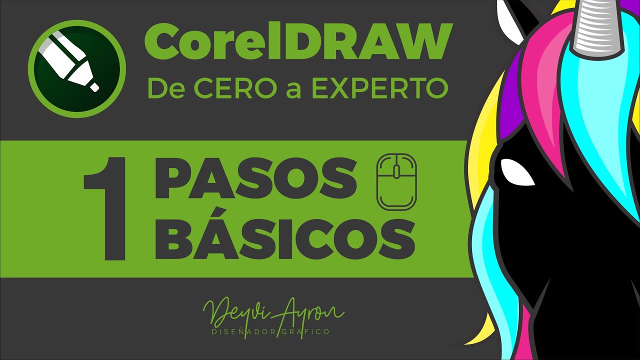 CorelDRAW desde CERO a EXPERTO 1 RÁPIDO🚀