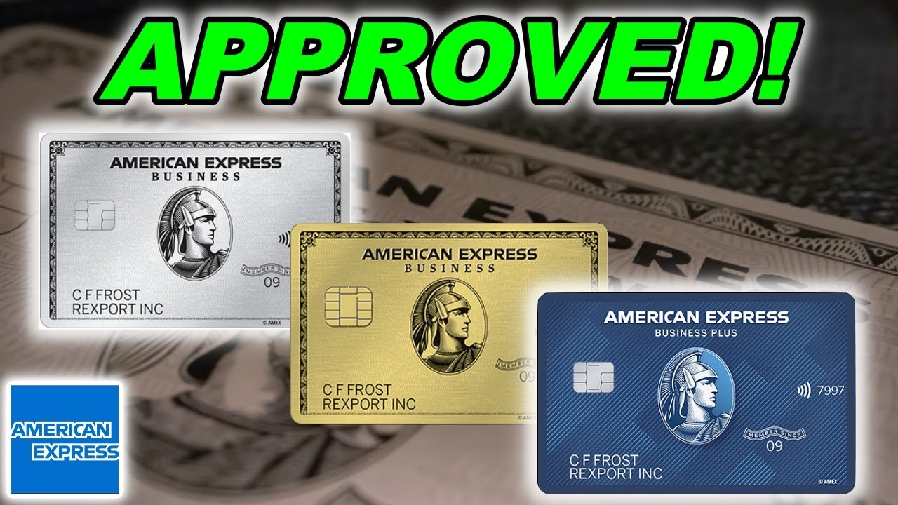 Dapatkan DISETUJUI Untuk Kartu Nama AMEX!