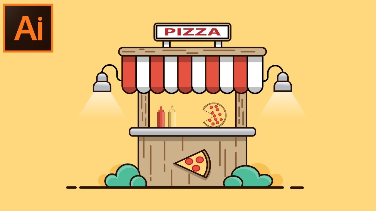 Tutorial Desain Datar Adobe Illustrator CC