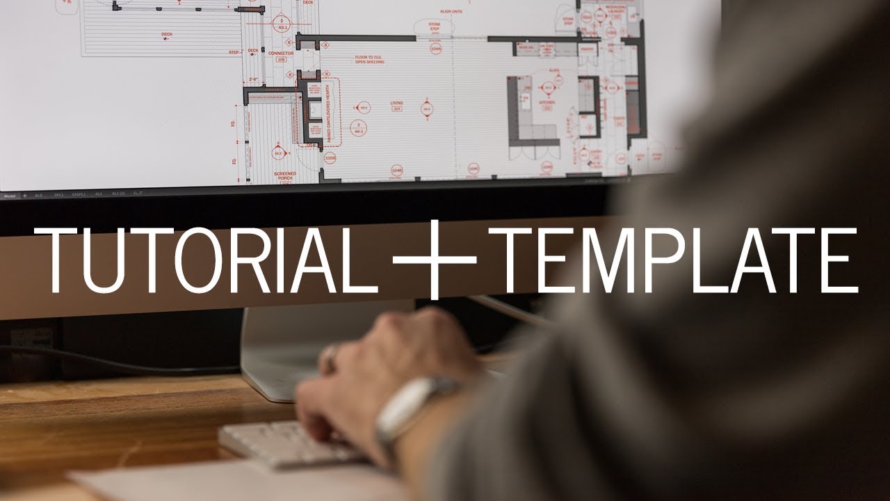 Tingkatkan Gambar CAD Anda | MULAI UNTUK SELESAI tutorial (+ template)