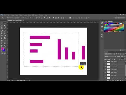 Tutorial Lanjutan Desain Photoshop Matte || Kombinasi Warna Dengan Berbagai Bentuk || TM Nabil Tech