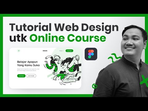 Tutorial Web Design untuk Kursus Online dengan Aset Gratis