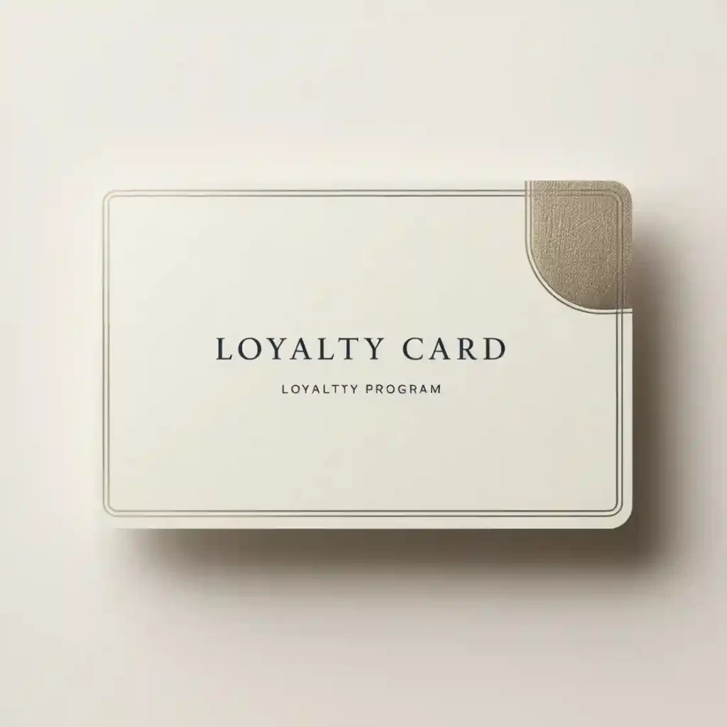 Loyalty Card Cetak