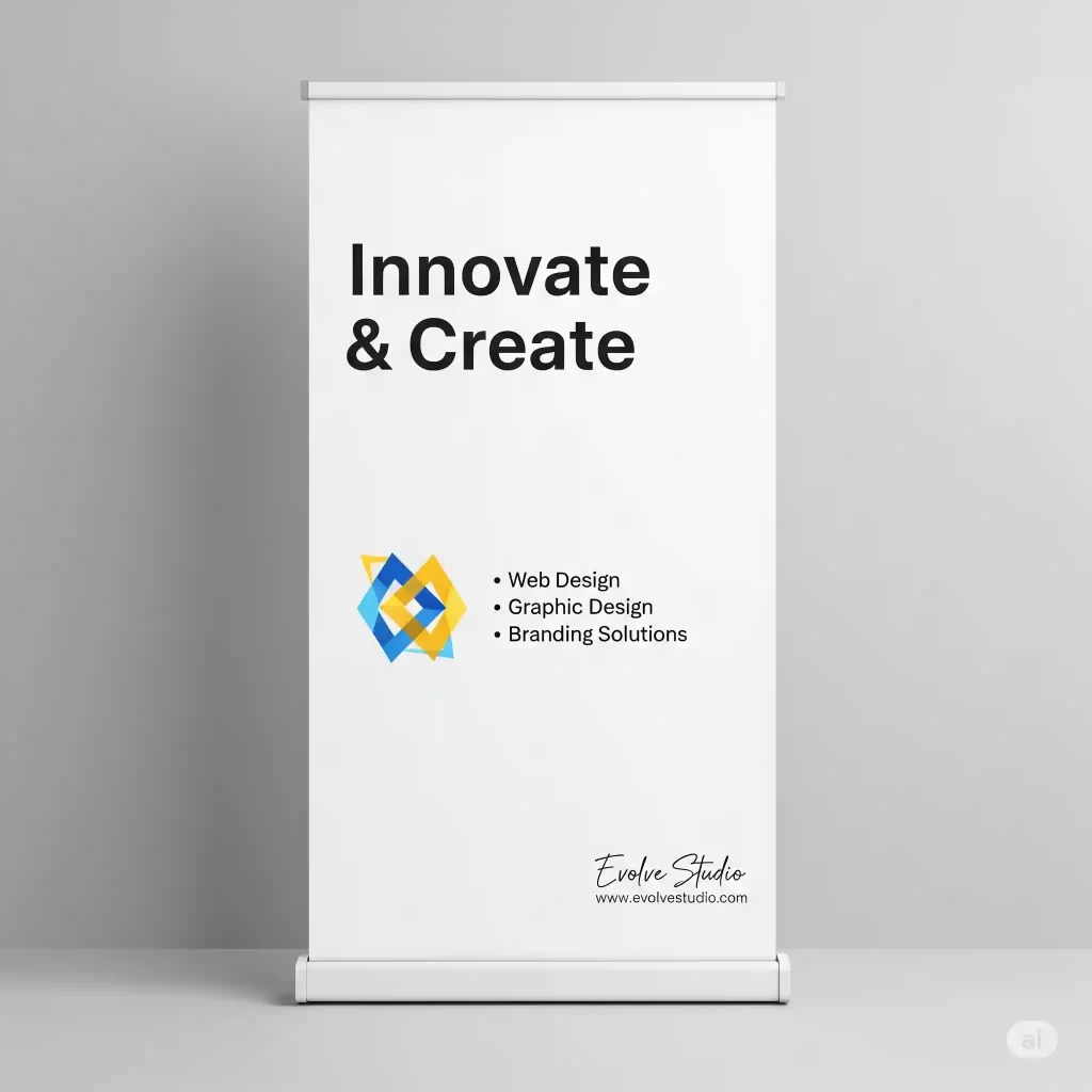 Cetak Roll Banner Untuk Promosi