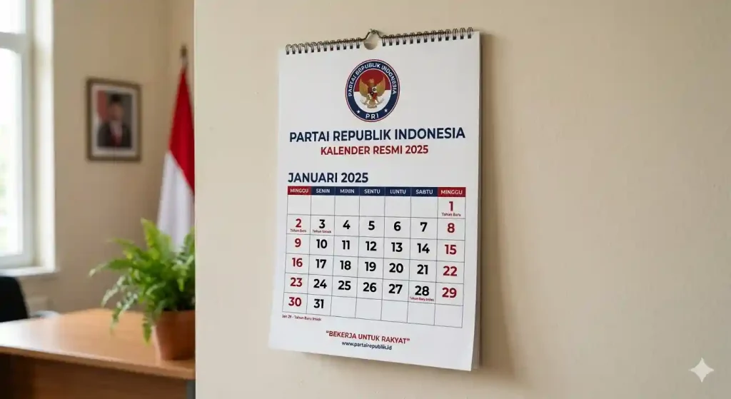 Cetak Kalender Partai